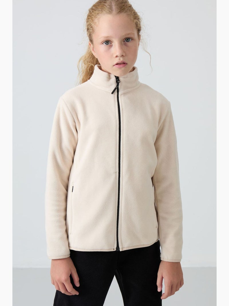 Sweatshirt de gola redonda tommy Bege natural - Kiabi
