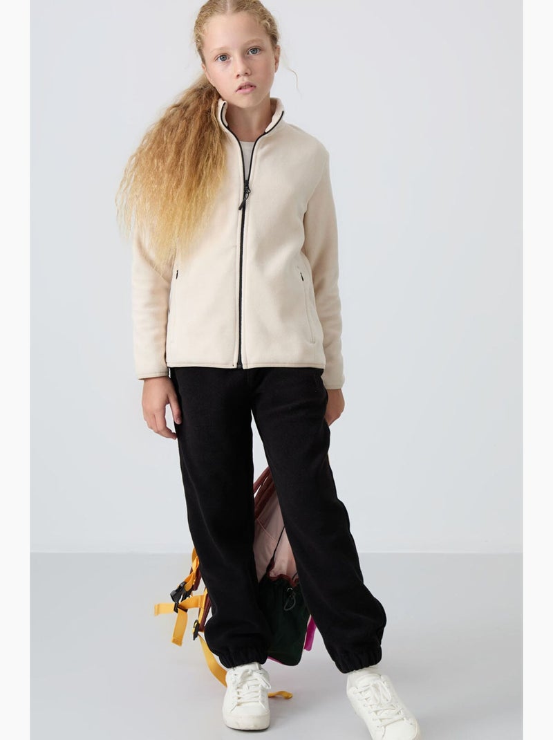 Sweatshirt de gola redonda tommy Bege natural - Kiabi