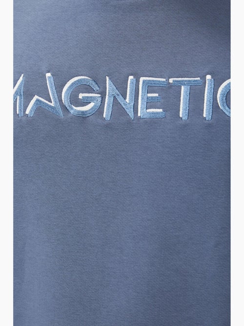 Sweatshirt de homem com estampado e gola redonda tommy - Kiabi