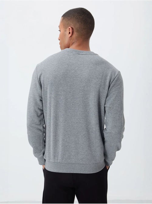 Sweatshirt de homem lisa com gola redonda tommy - Kiabi