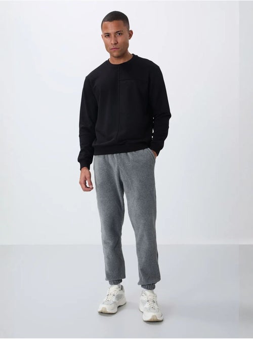 Sweatshirt de homem lisa com gola redonda tommy - Kiabi