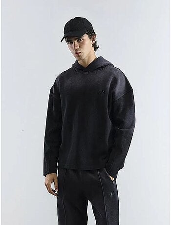 Sweatshirt de malha com capuz giesto