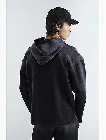 Sweatshirt de malha com capuz giesto
