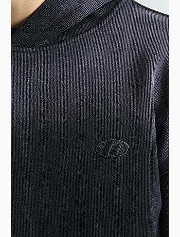 Sweatshirt de malha com capuz giesto