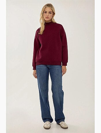 Sweatshirt de malha com corte regular hiccup