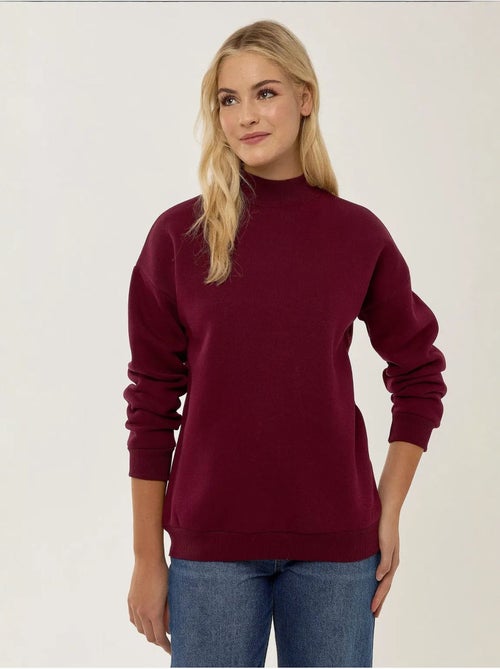 Sweatshirt de malha com corte regular hiccup - Kiabi