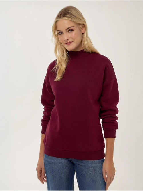 Sweatshirt de malha com corte regular hiccup - Kiabi