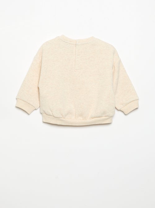 Sweatshirt de manga comprida - Kiabi