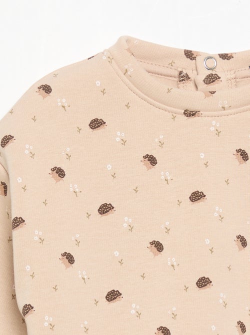 Sweatshirt de manga comprida - Kiabi Sweatshirt de manga comprida - Kiabi
