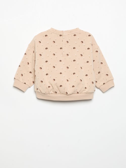 Sweatshirt de manga comprida - Kiabi Sweatshirt de manga comprida - Kiabi
