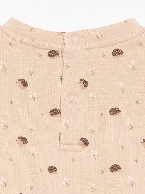 Sweatshirt de manga comprida - Kiabi Sweatshirt de manga comprida - Kiabi
