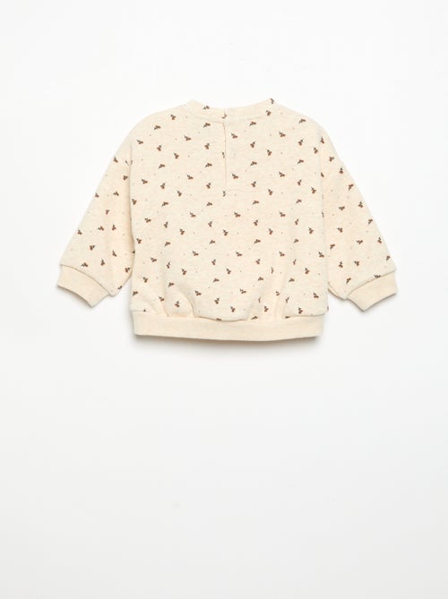 Sweatshirt de manga comprida - Kiabi Sweatshirt de manga comprida - Kiabi