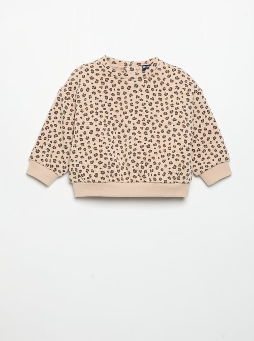 Sweatshirt de manga comprida - Kiabi