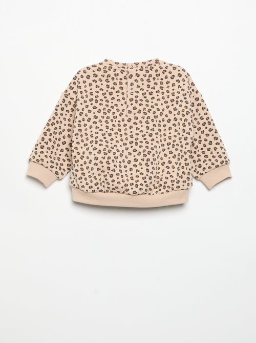 Sweatshirt de manga comprida - Kiabi