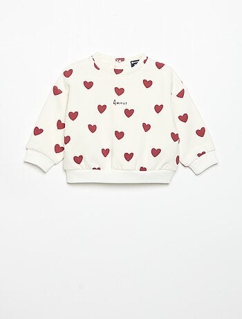 Sweatshirt de manga comprida