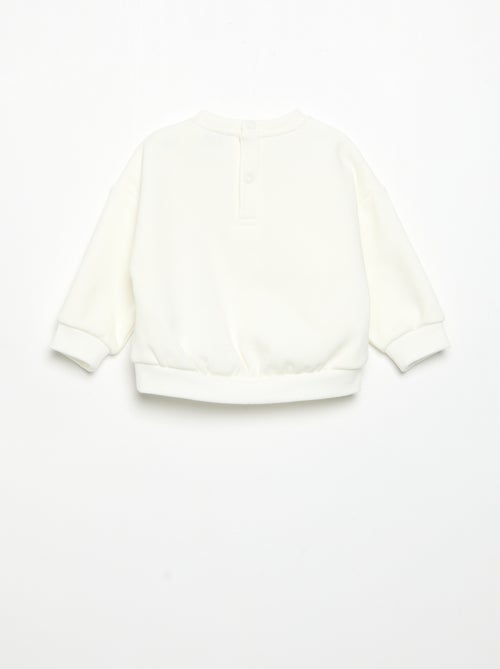 Sweatshirt de manga comprida - Kiabi