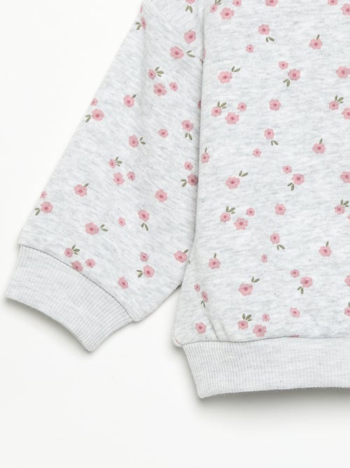 Sweatshirt de manga comprida - Kiabi
