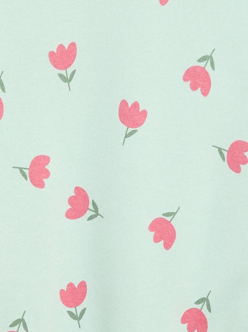 Sweatshirt de manga comprida com estampado - Kiabi