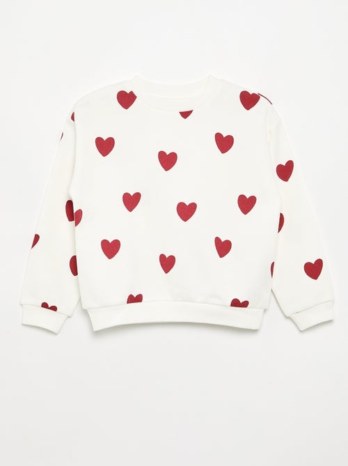 Sweatshirt de manga comprida com estampado - Kiabi Sweatshirt de manga comprida com estampado - Kiabi