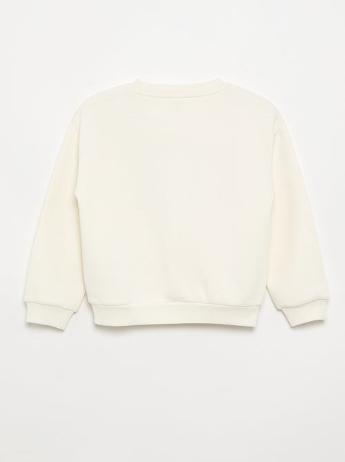 Sweatshirt de manga comprida com estampado - Kiabi Sweatshirt de manga comprida com estampado - Kiabi