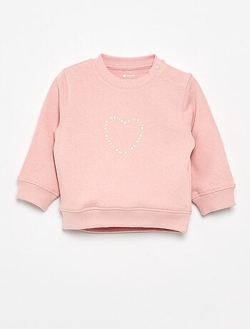 Sweatshirt de manga comprida com estampado
