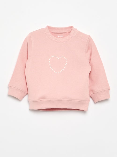 Sweatshirt de manga comprida com estampado - Kiabi Sweatshirt de manga comprida com estampado - Kiabi