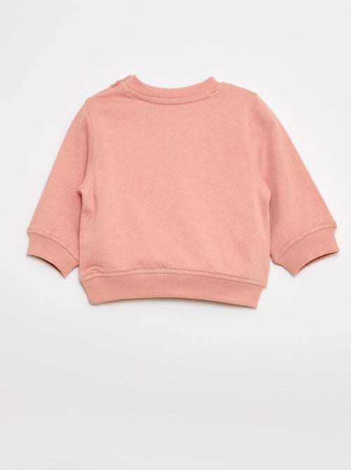 Sweatshirt de manga comprida com estampado - Kiabi