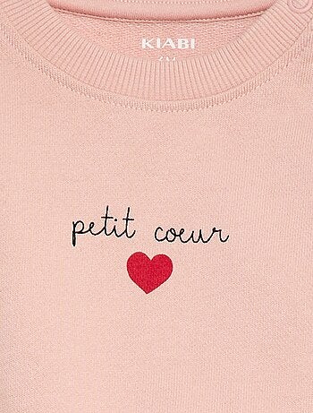 Sweatshirt de manga comprida com estampado