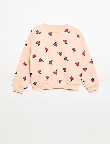 Sweatshirt de manga comprida com estampado