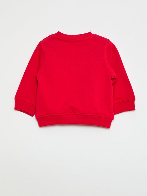 Sweatshirt de manga comprida com estampado - Kiabi