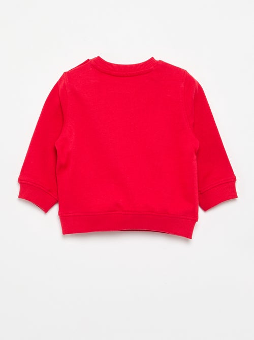 Sweatshirt de manga comprida com estampado - Kiabi