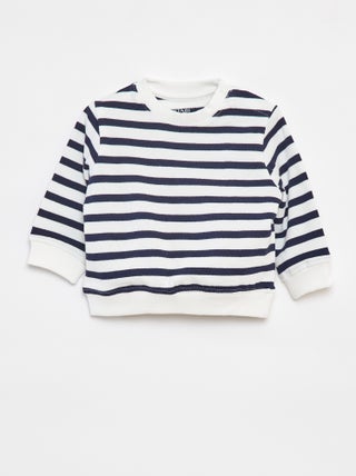 Sweatshirt de manga comprida com impressão