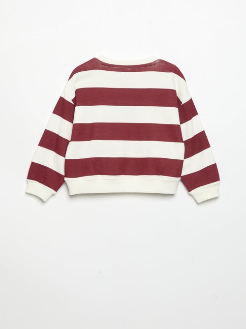 Sweatshirt de manga comprida de polar com animação - Kiabi