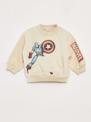 Sweatshirt de manga comprida 'Marvel'
