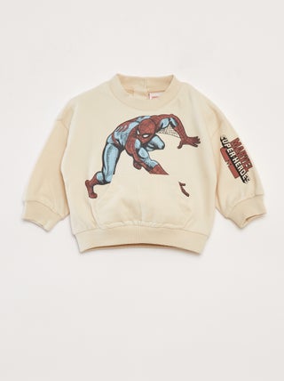 Sweatshirt de manga comprida 'Marvel'