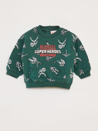 Sweatshirt de manga comprida 'Marvel'