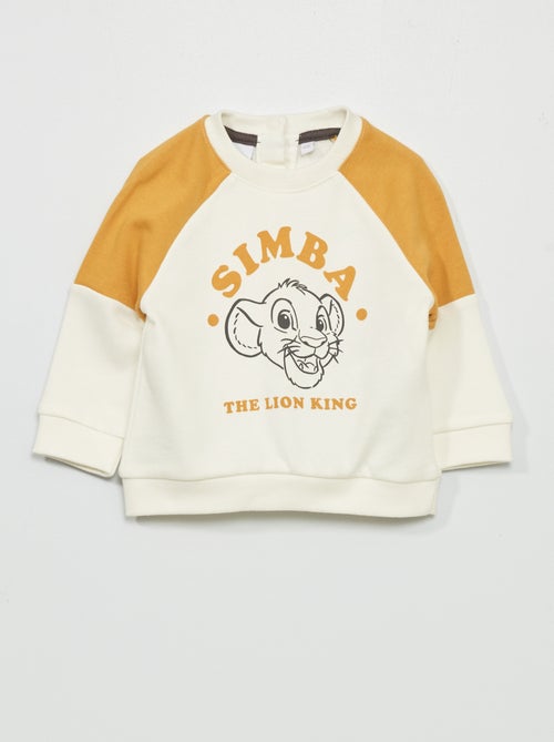 Sweatshirt de manga raglã 'Simba' da 'Disney' - Kiabi