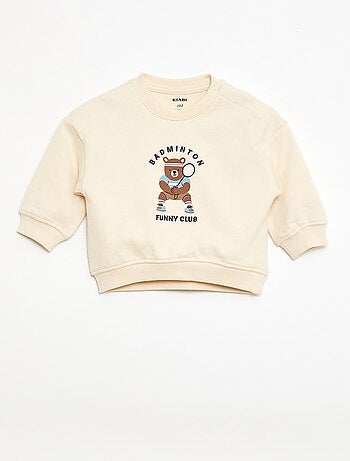 Sweatshirt de mangas compridas