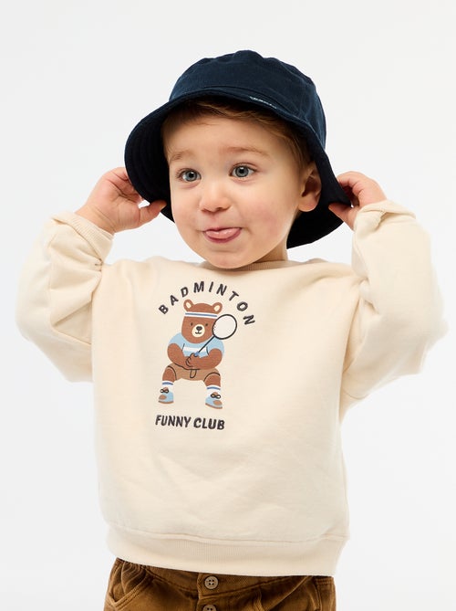 Sweatshirt de mangas compridas - Kiabi