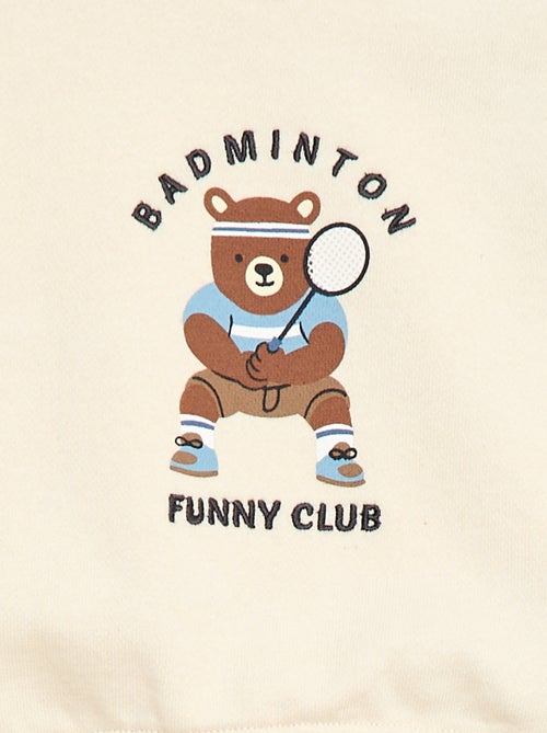 Sweatshirt de mangas compridas - Kiabi