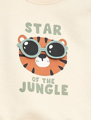 Sweatshirt de mangas compridas