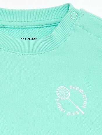 Sweatshirt de mangas compridas