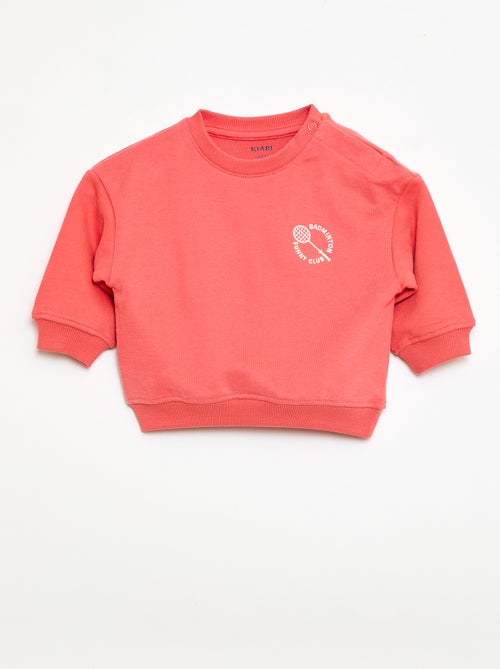 Sweatshirt de mangas compridas - Kiabi