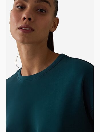 Sweatshirt de modal cardado penti
