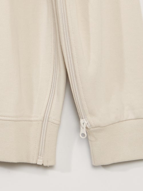 Sweatshirt de moletão com estampado - coleção fácil de vestir - Kiabi