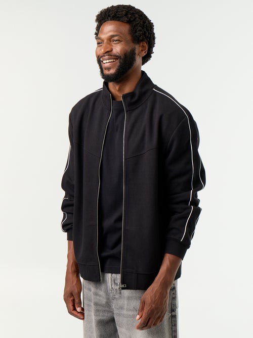Sweatshirt de moletão com fecho - Kiabi Sweatshirt de moletão com fecho - Kiabi