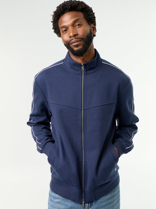 Sweatshirt de moletão com fecho - Kiabi