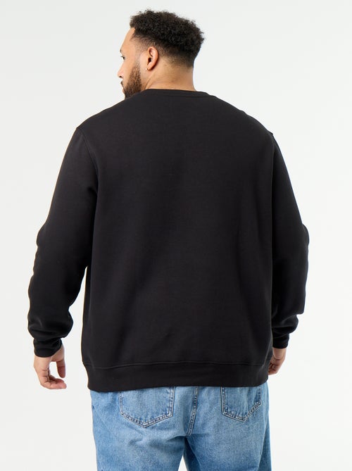 Sweatshirt de moletão com inscrição - Kiabi Sweatshirt de moletão com inscrição - Kiabi