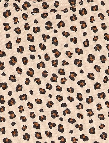 Sweatshirt de moletão estampada