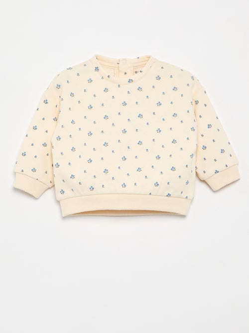 Sweatshirt de moletão estampada - Kiabi Sweatshirt de moletão estampada - Kiabi